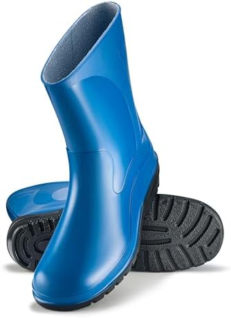 ESTRO Wasserabweisende Gummistiefel Damen Halbhoch - Regenschuhe K007